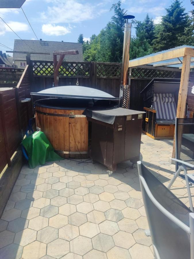 Ferienwohnung Am Hofladen Hellendorf - Saechsische Schweiz Bad Gottleuba-Berggiesshuebel Bagian luar foto