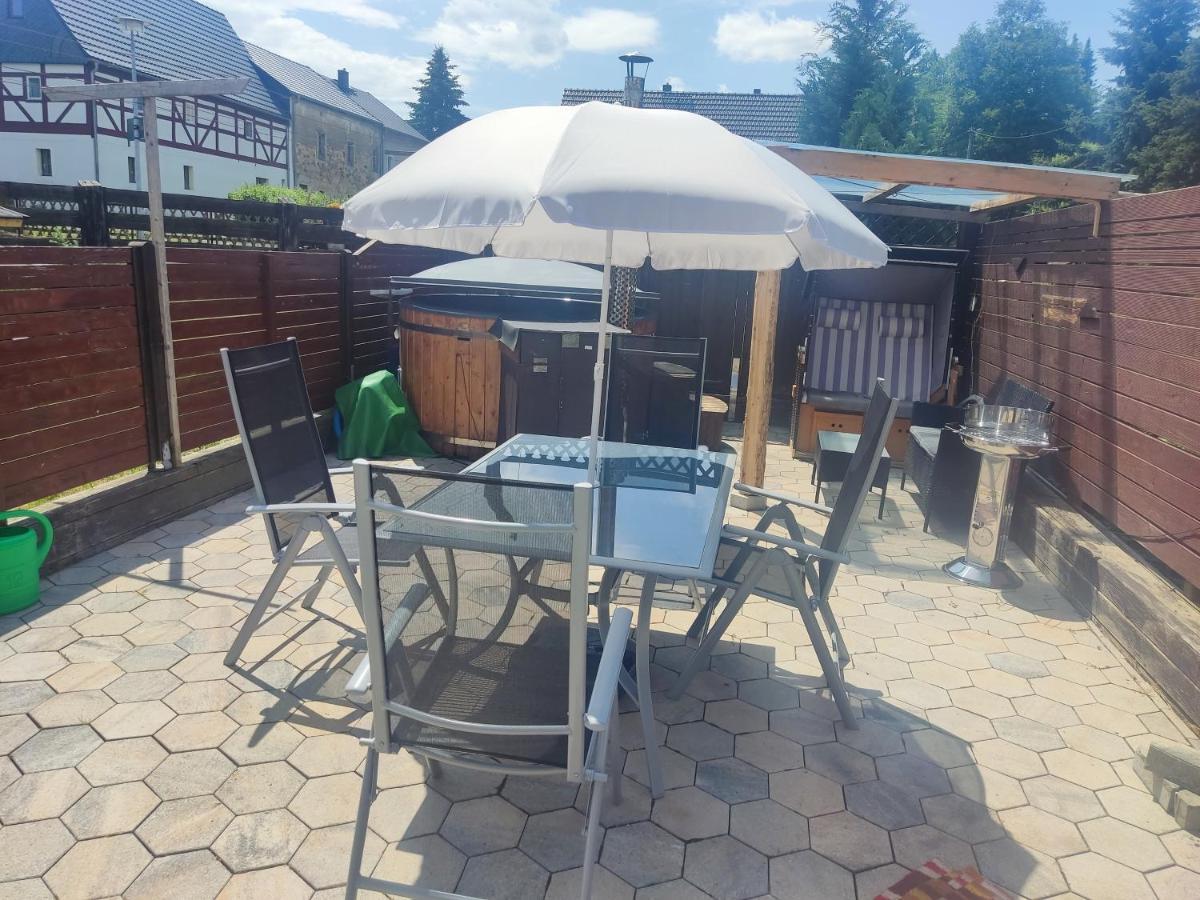 Ferienwohnung Am Hofladen Hellendorf - Saechsische Schweiz Bad Gottleuba-Berggiesshuebel Bagian luar foto