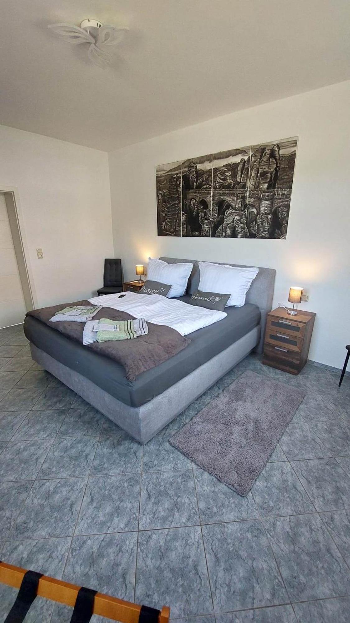 Ferienwohnung Am Hofladen Hellendorf - Saechsische Schweiz Bad Gottleuba-Berggiesshuebel Bagian luar foto