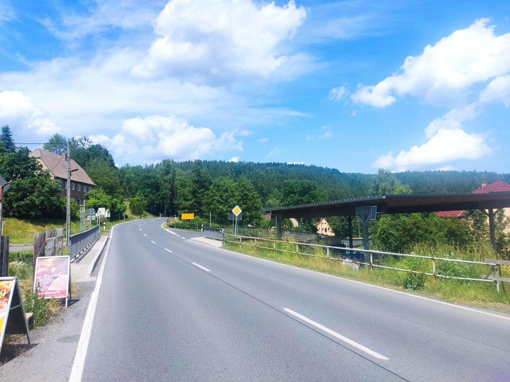 Ferienwohnung Am Hofladen Hellendorf - Saechsische Schweiz Bad Gottleuba-Berggiesshuebel Bagian luar foto